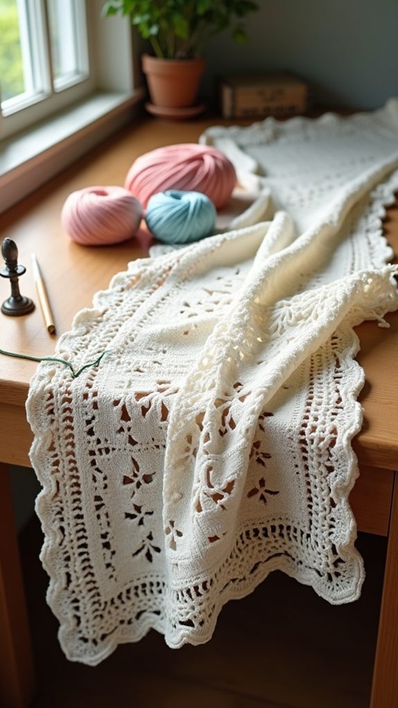 classic crochet blanket design