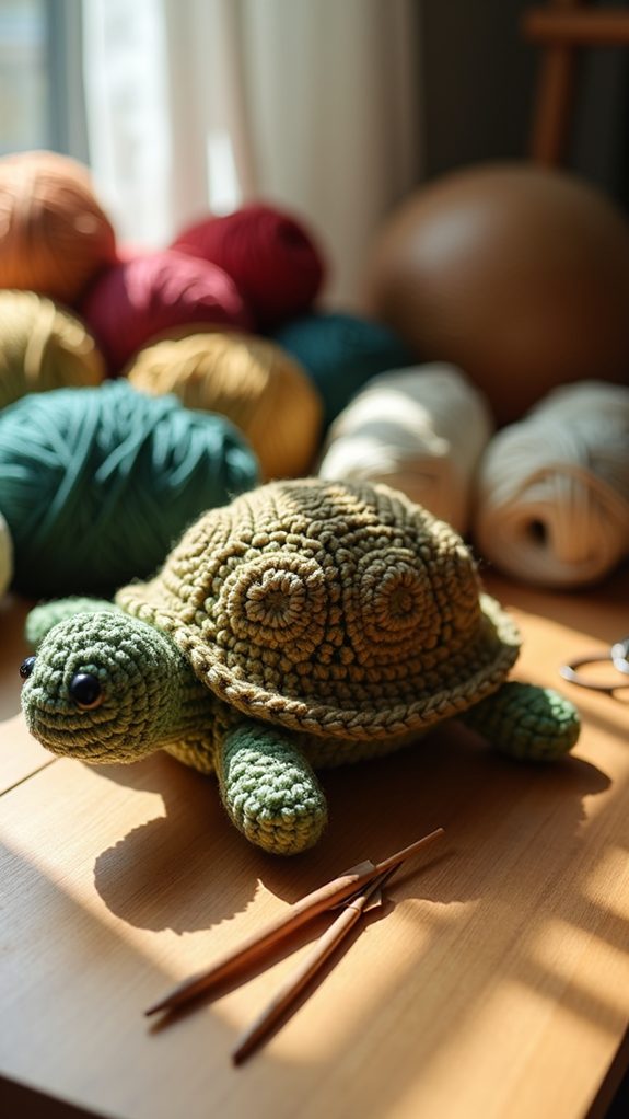 classic turtle artwork style
