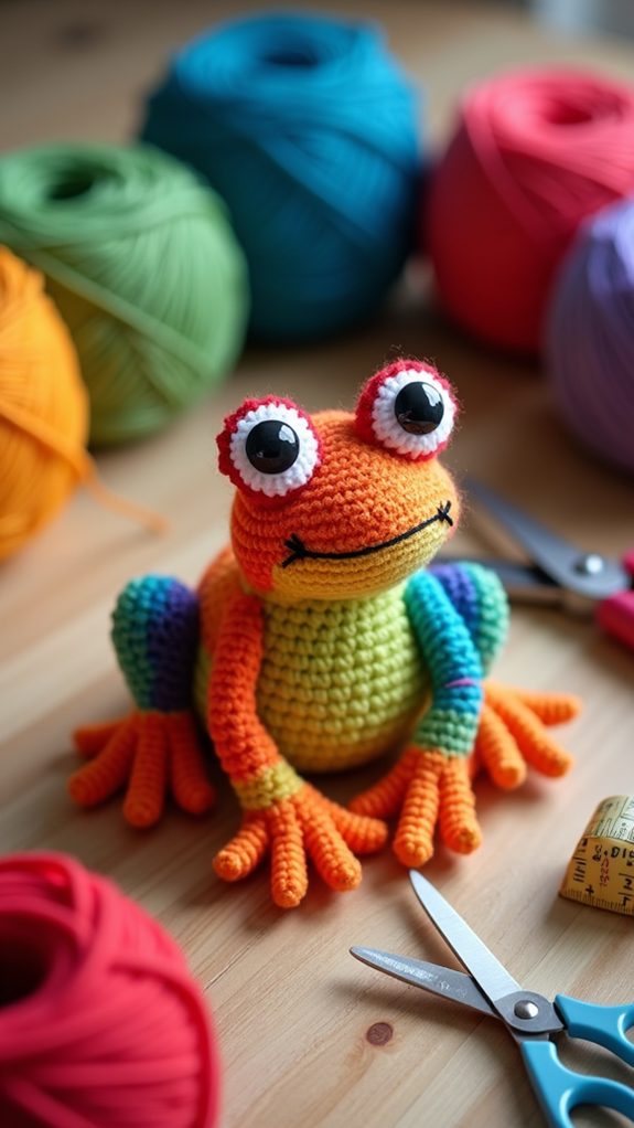 colorful amphibian adaptation showcase