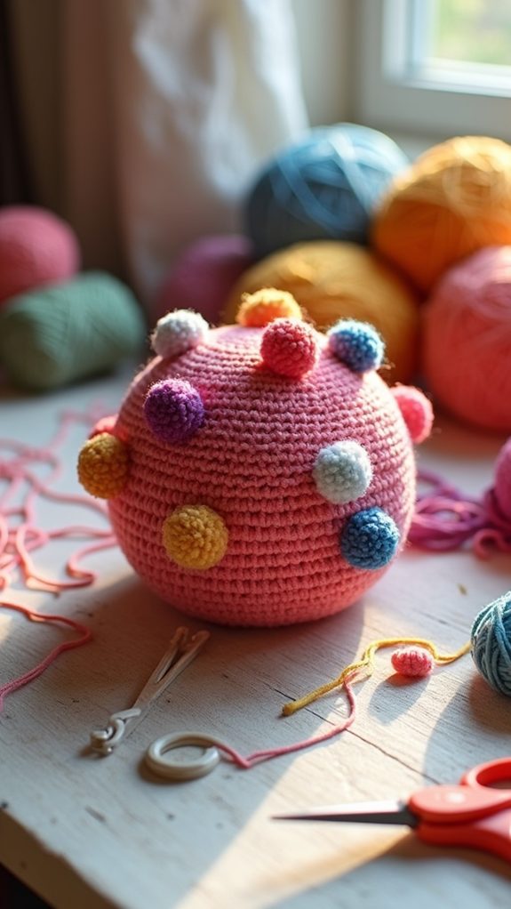 colorful playful bouncy toy
