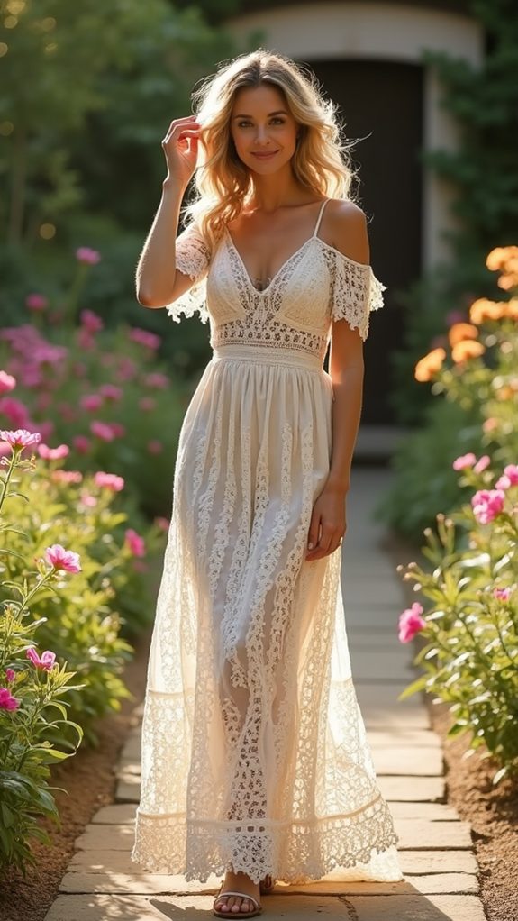 comfortable long dress style