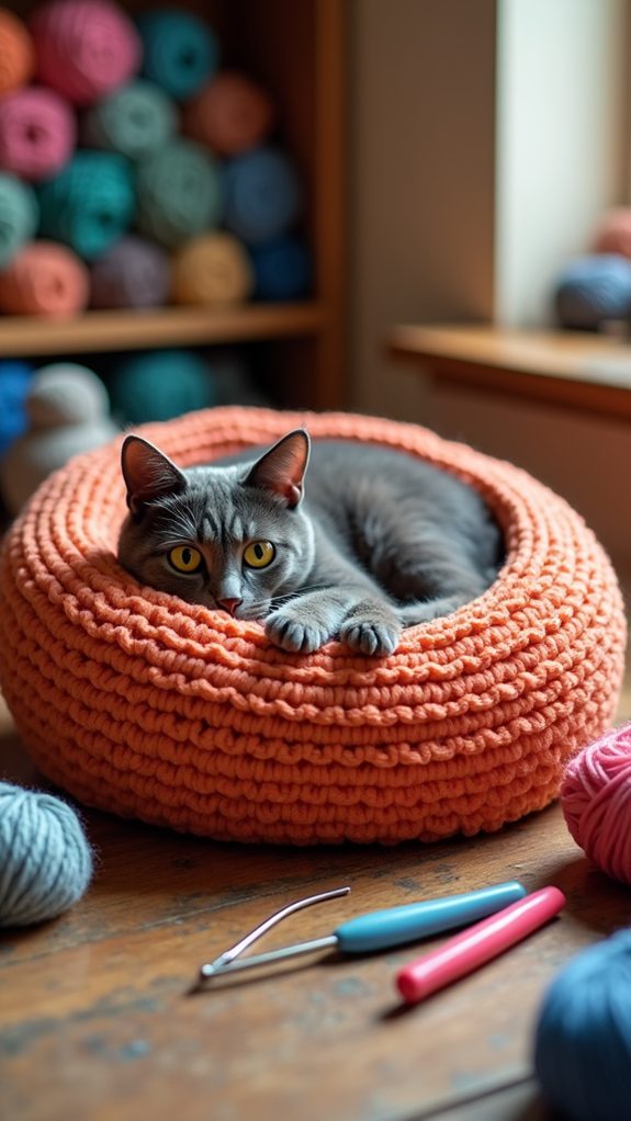 compact travel cat bed
