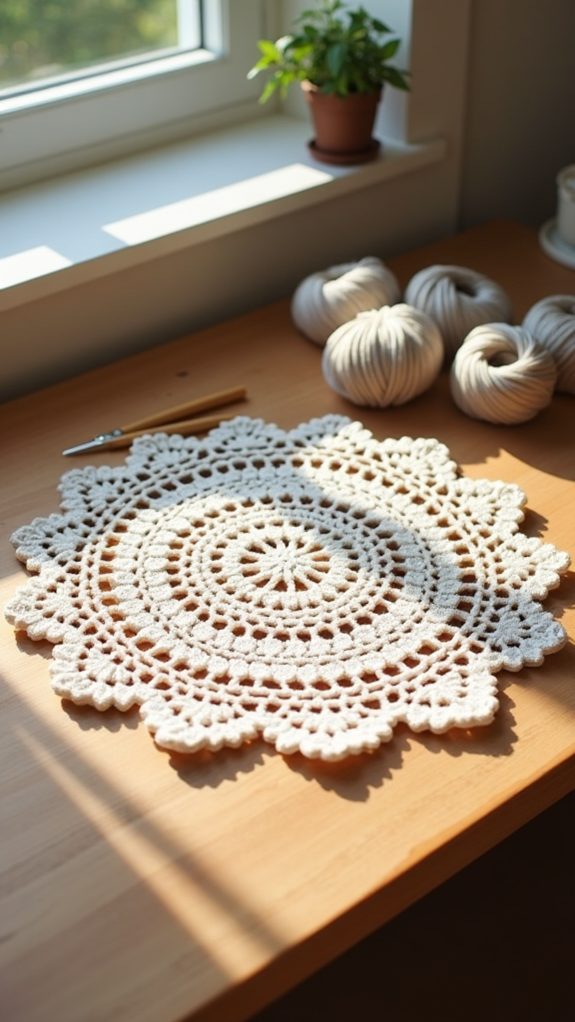 contemporary simple lace design