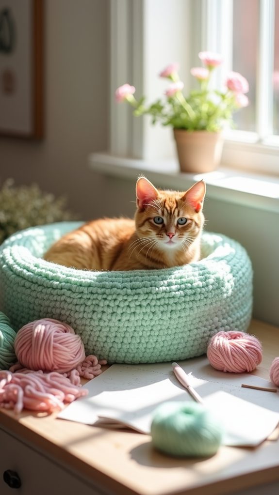 cozy cat sleeping haven