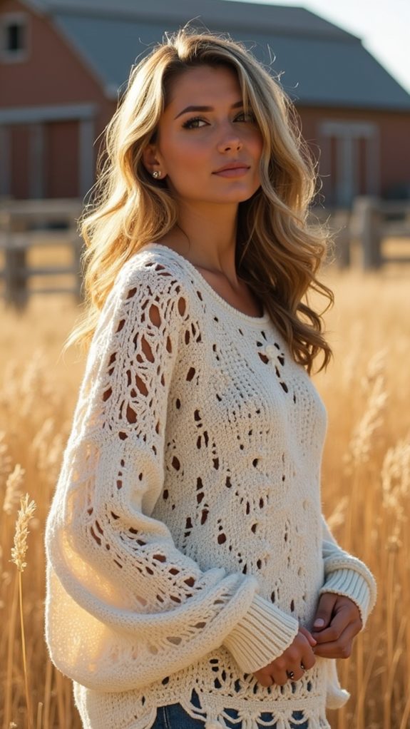 cozy countryside knitwear design