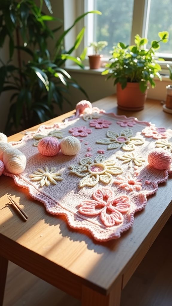 cozy handmade crochet blankets