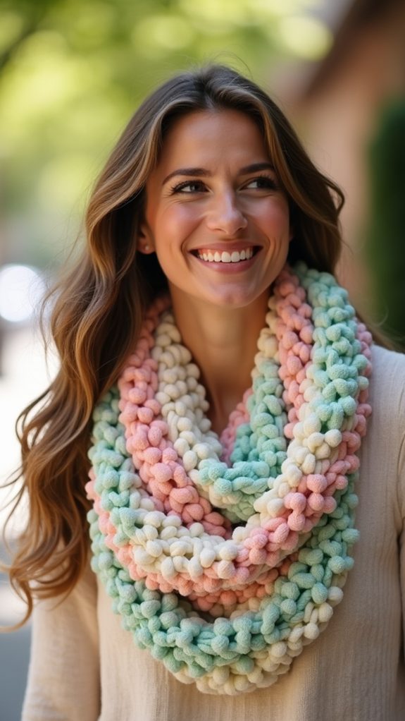 cozy knit accessory trend