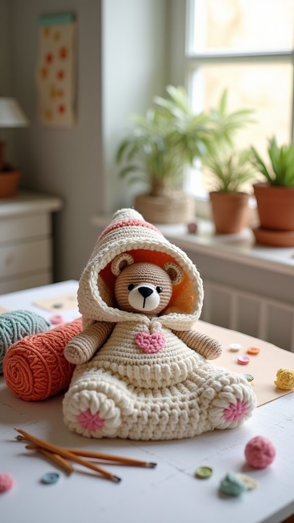 cozy plush bear toy