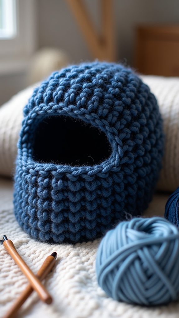 cozy textured knit design