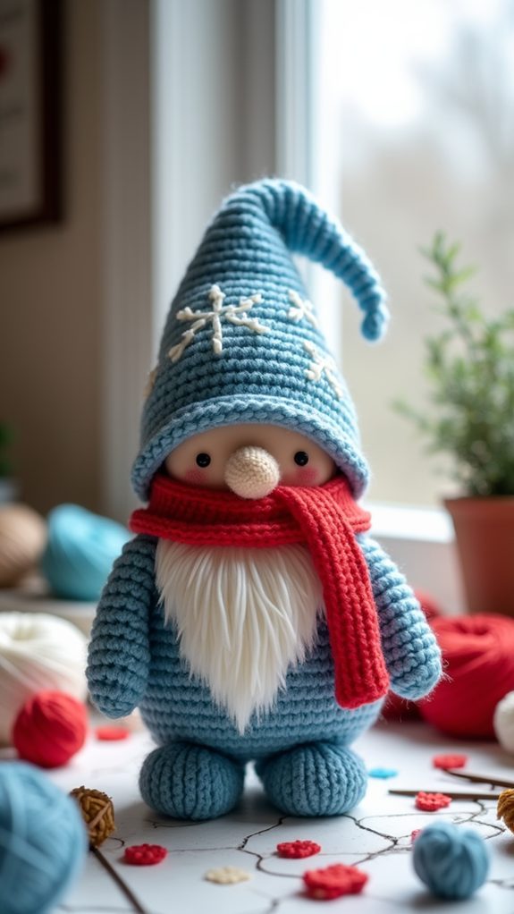 cozy winter gnome attire