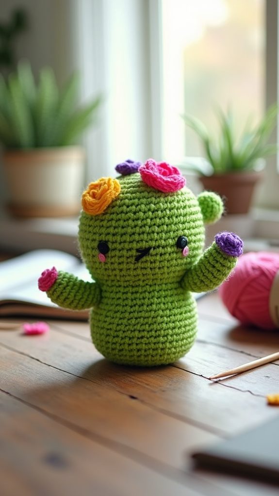 crafty seasonal cactus decor