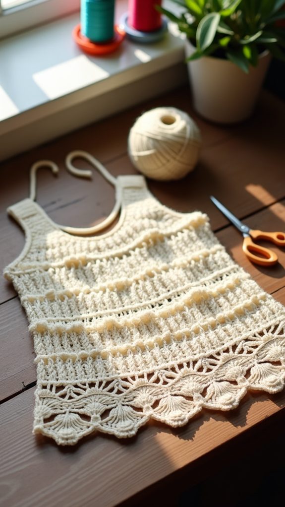 crochet backless fashion trend