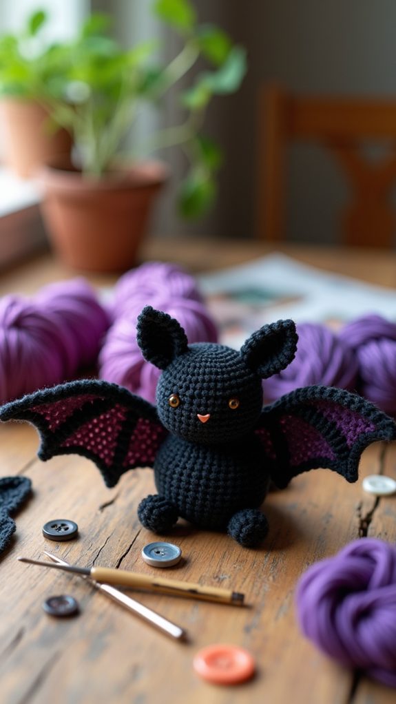 crochet bat toy pattern