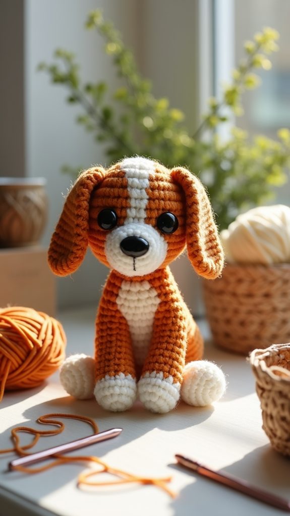crochet beagle toy pattern