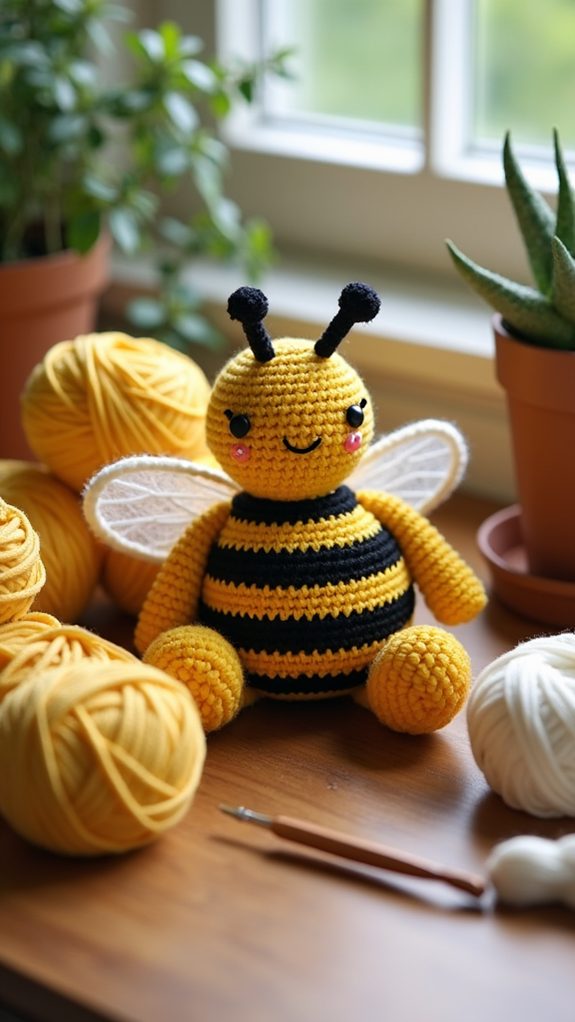 crochet bee craft patterns
