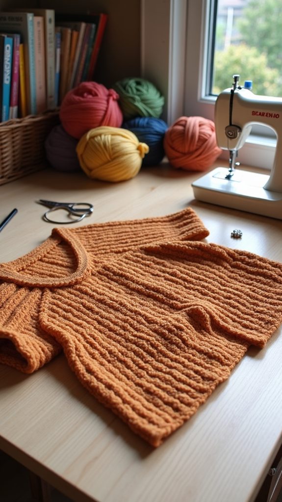 crochet textured ribbed shrug