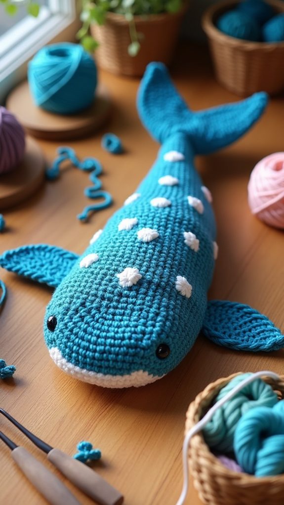 crochet whale shark pattern