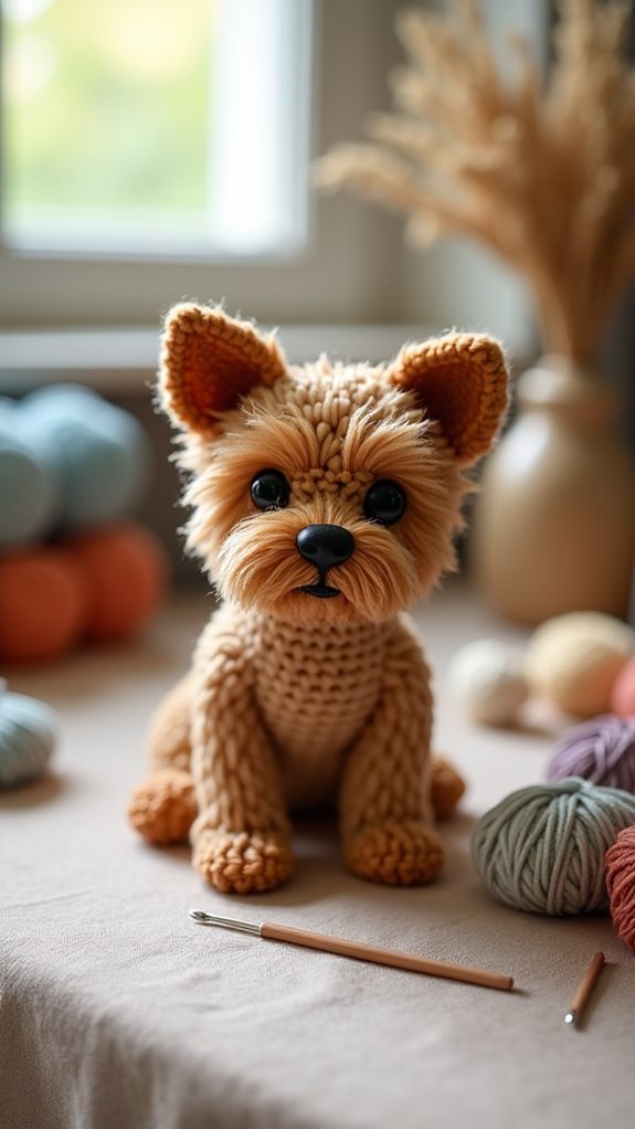 crocheted yorkshire terrier pattern