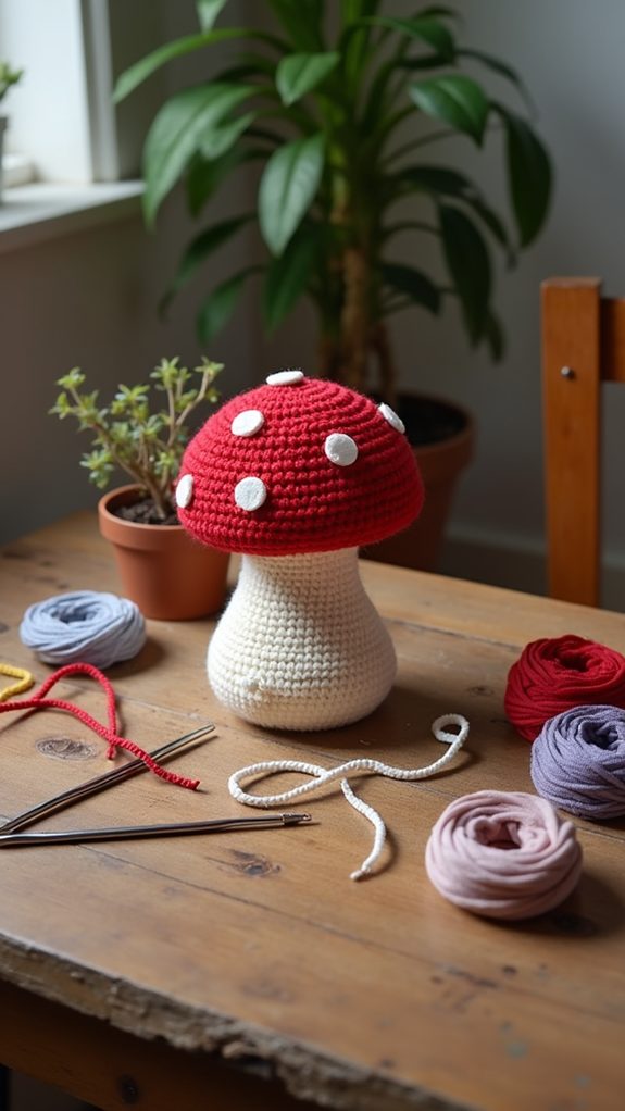 cuddly mushroom stuffed toys
