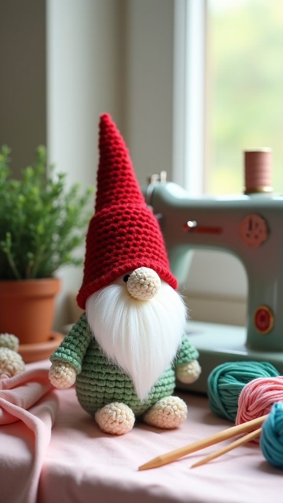 customized gnome figurine gift