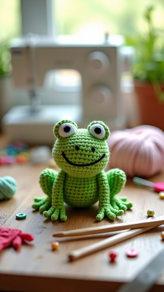 cute amphibian accessory charm
