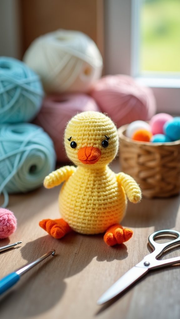 cute baby duck toy