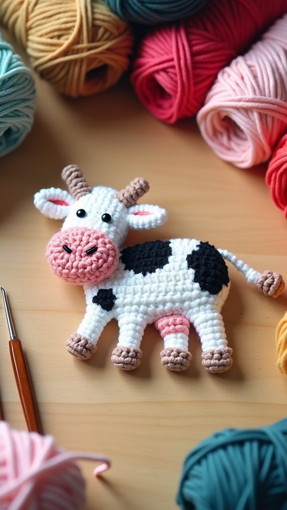 cute cow design template