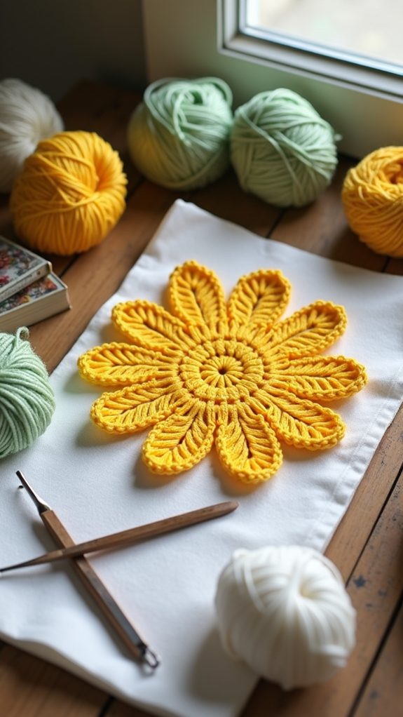 daisy pattern crochet tutorial