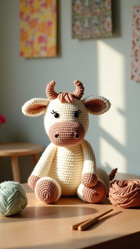 decorative cow wall art