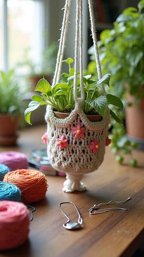 decorative hanging plant holder