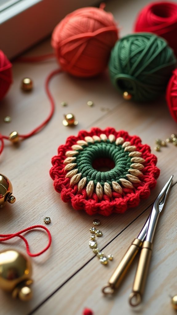 decorative seasonal baubles collection