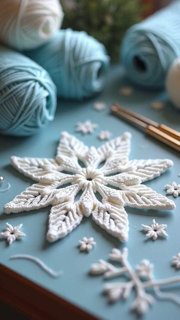 decorative winter themed embellishment