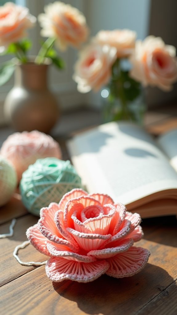 delicate floral embellishment design