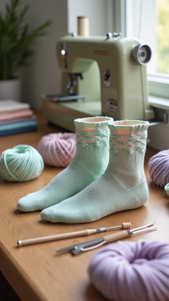 delicate lace ankle socks