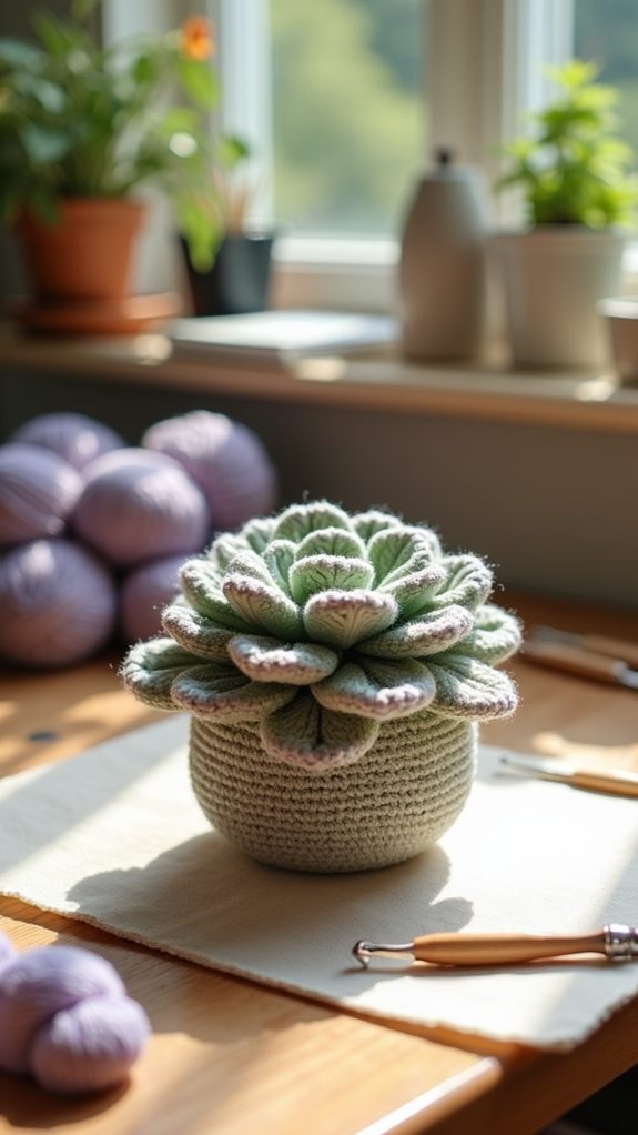 delicate succulent plant variety