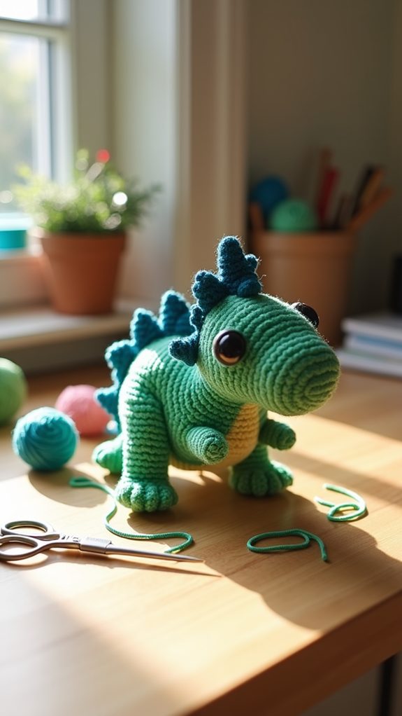 dinosaurs finger puppet toy