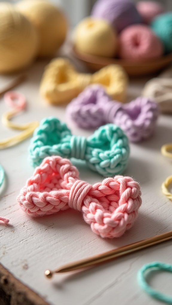 diverse mini bow designs