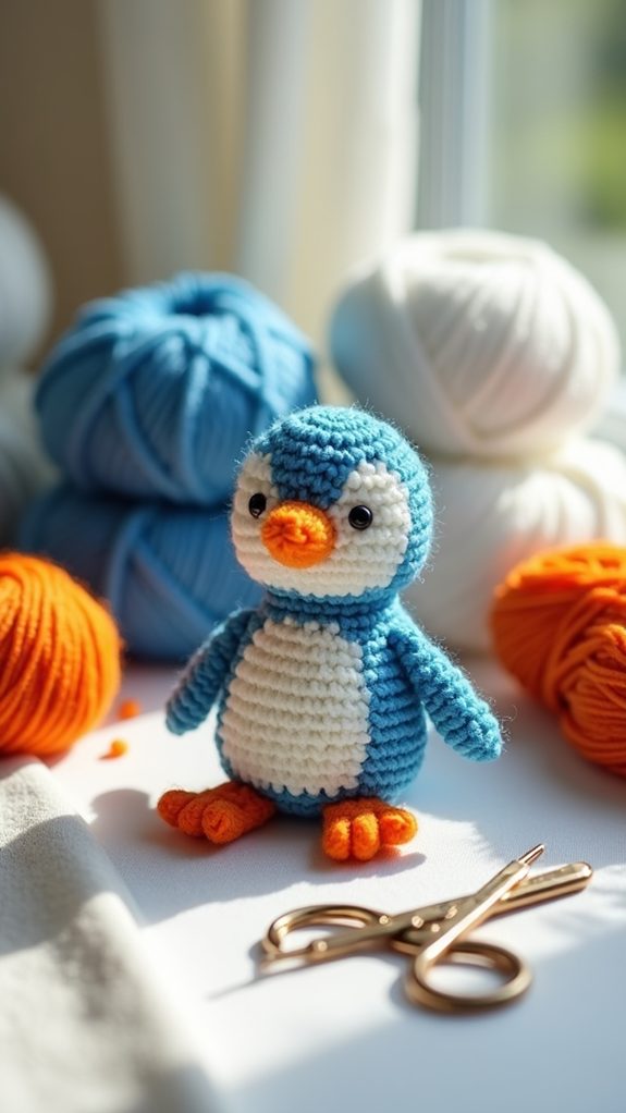diy penguin keychain guide
