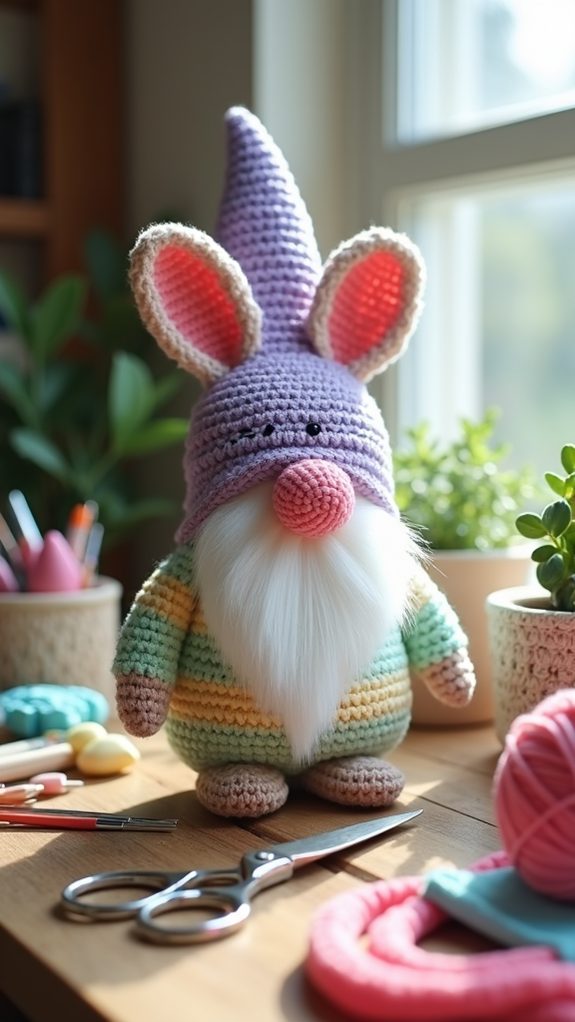 easter themed gnome character