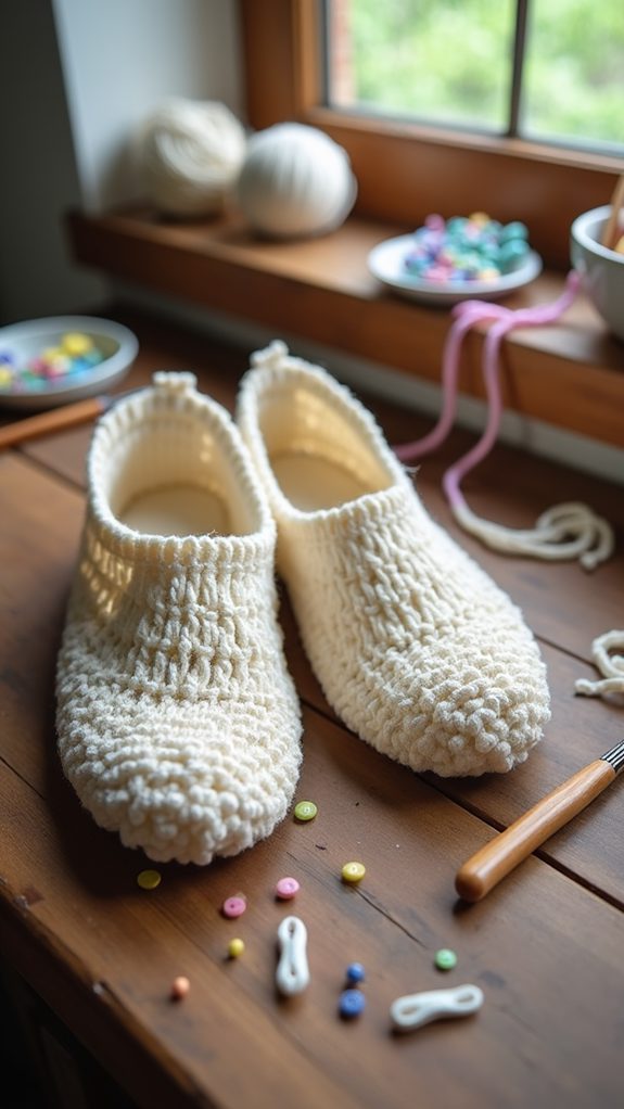 elegant antique footwear design