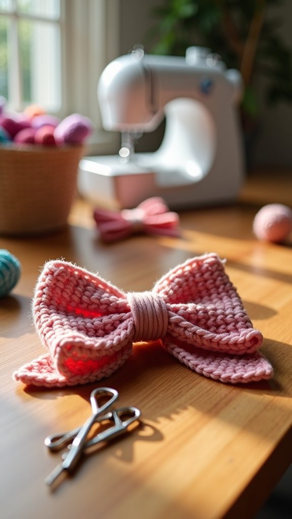 elegant handmade crochet accessory