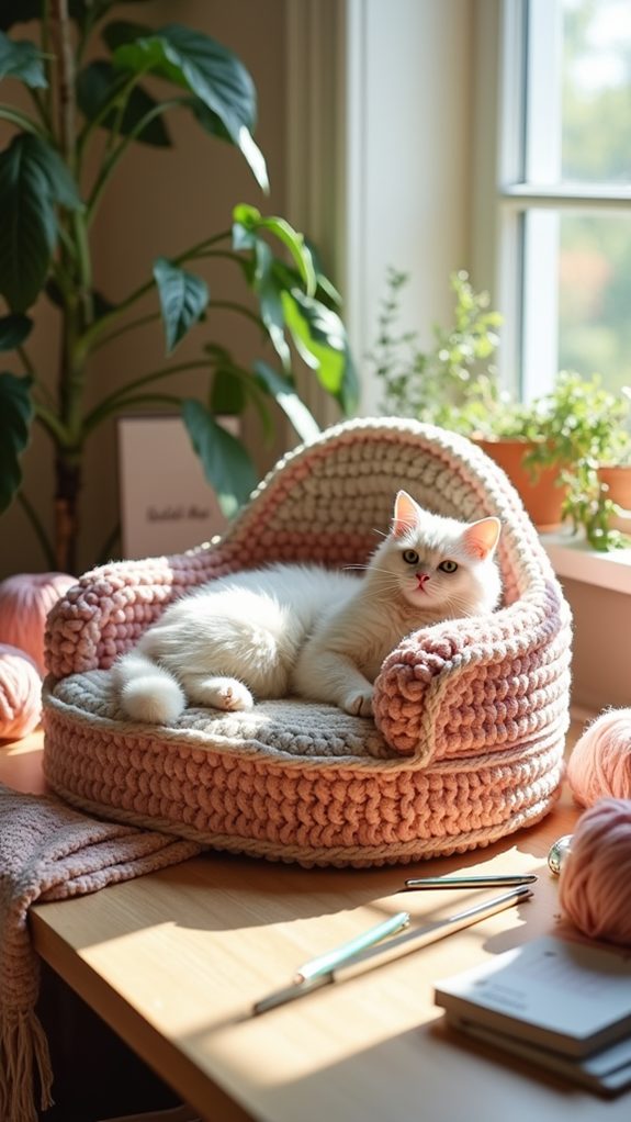 elegant handmade feline furniture