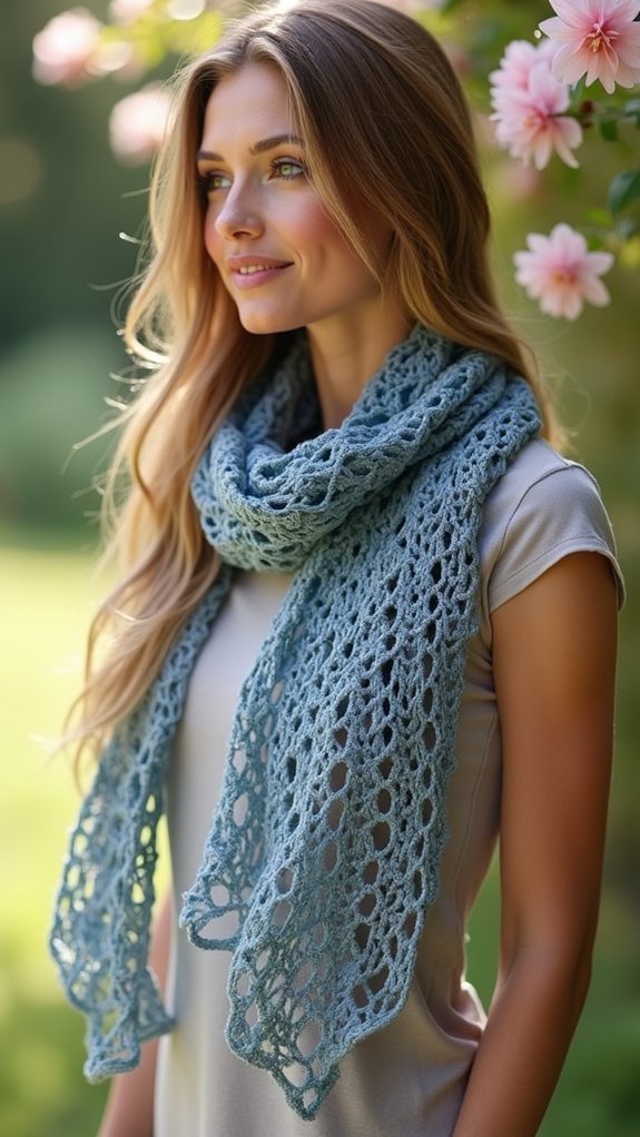 elegant knit fashion accessory