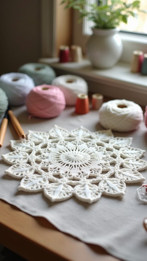 elegant winter decoration design