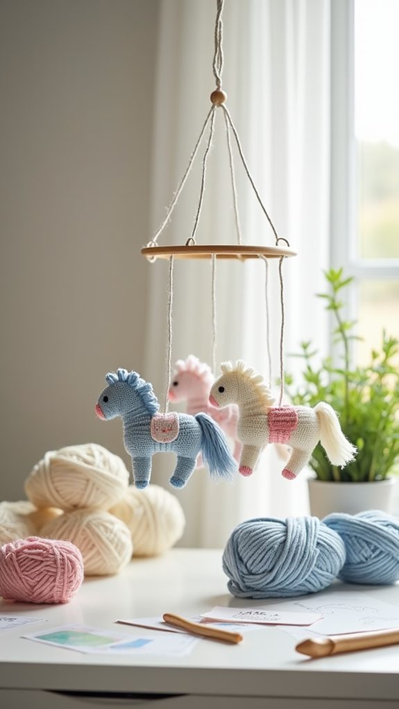 equestrian nursery d cor hanging