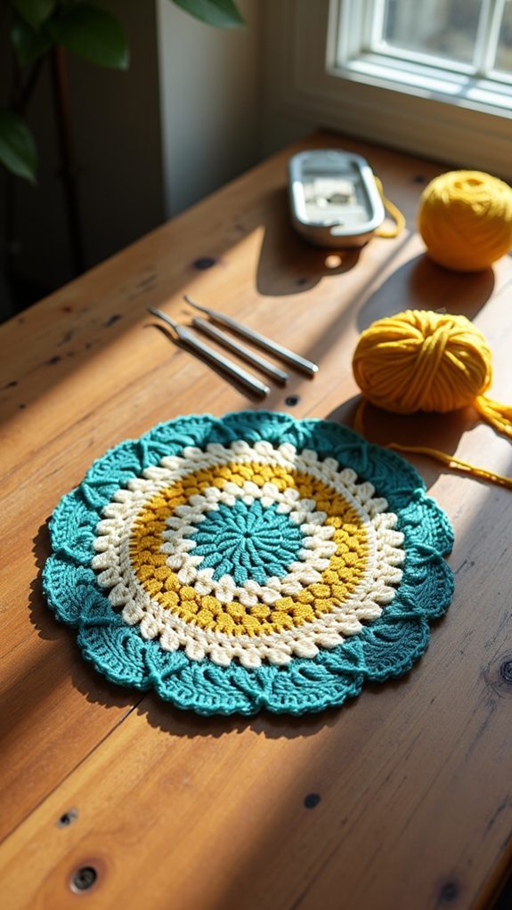 expert crochet hotpad project