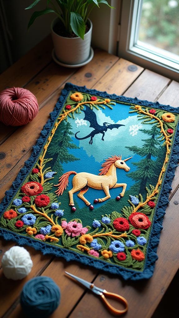 fantasy beasts artwork creation
