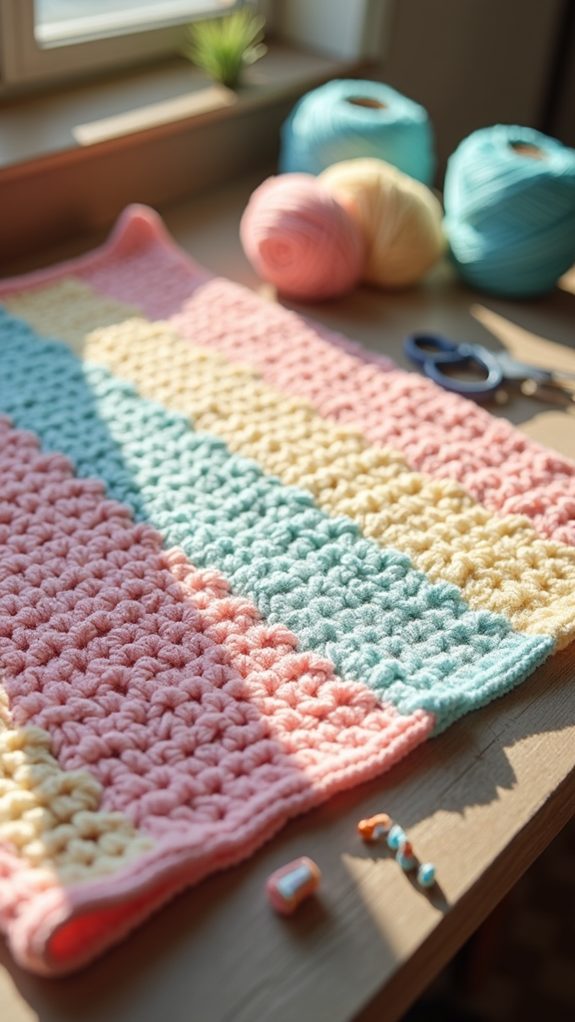 fast crochet baby blanket