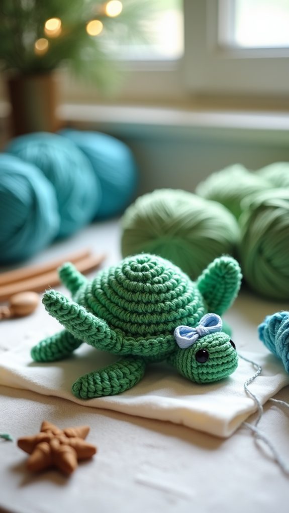festive sea turtle decoration