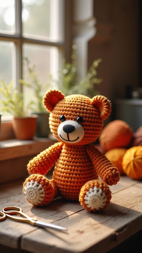 festive seasonal bear decorations